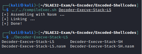Execve-Stack-LS PoC